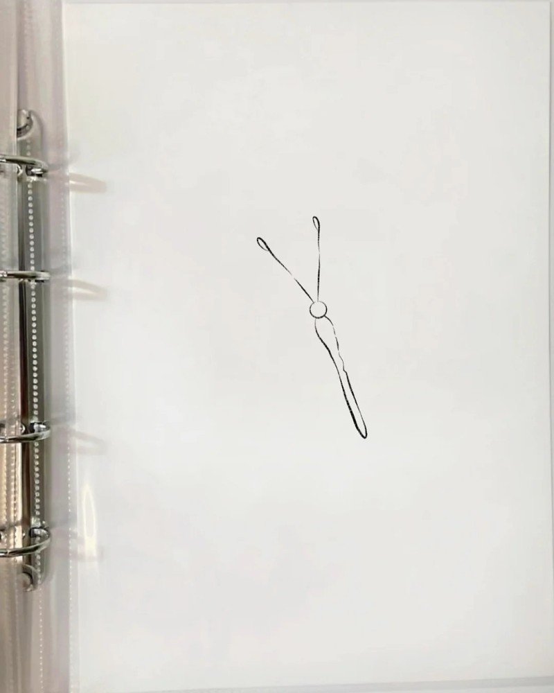 How to draw a simple butterfly 1