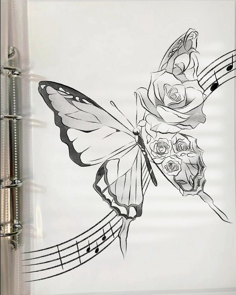 How to draw a simple butterfly