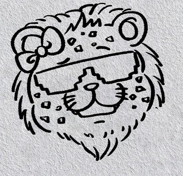 How to draw a simple cheetah 5