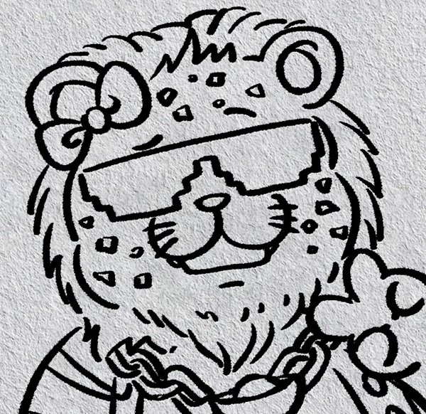 How to draw a simple cheetah