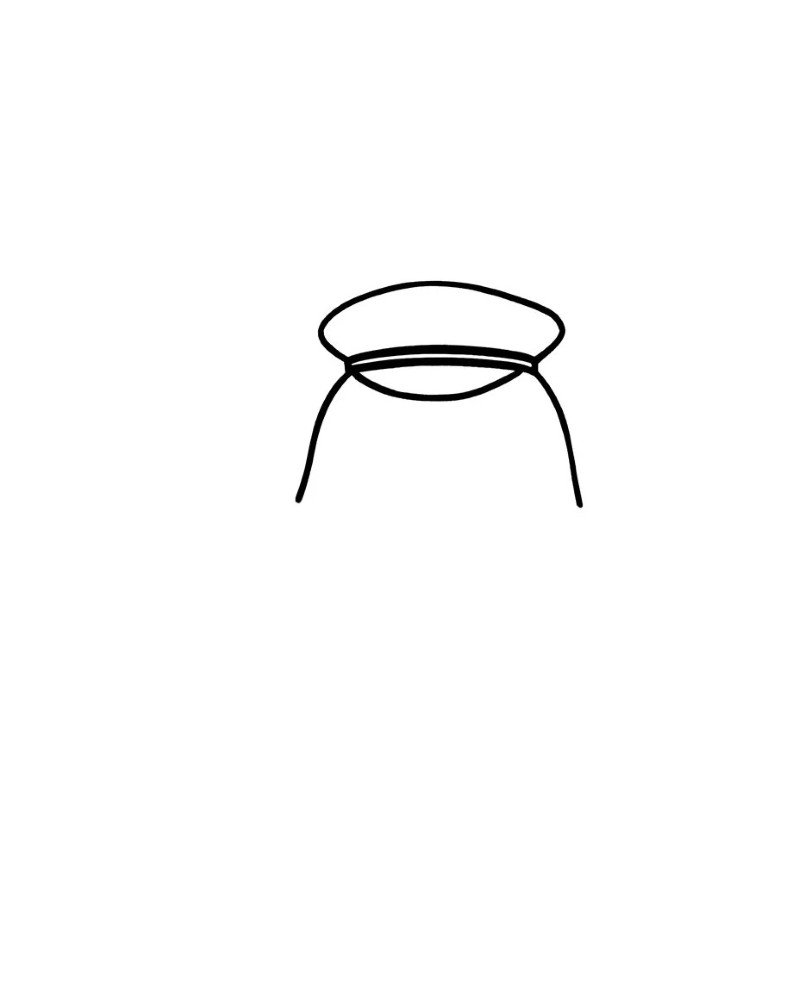How to draw a simple dove bird 1