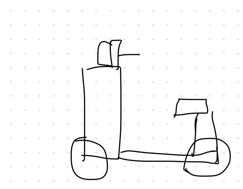 How to draw a simple motorcycle 5