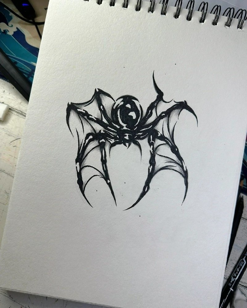 How to draw a simple Spider