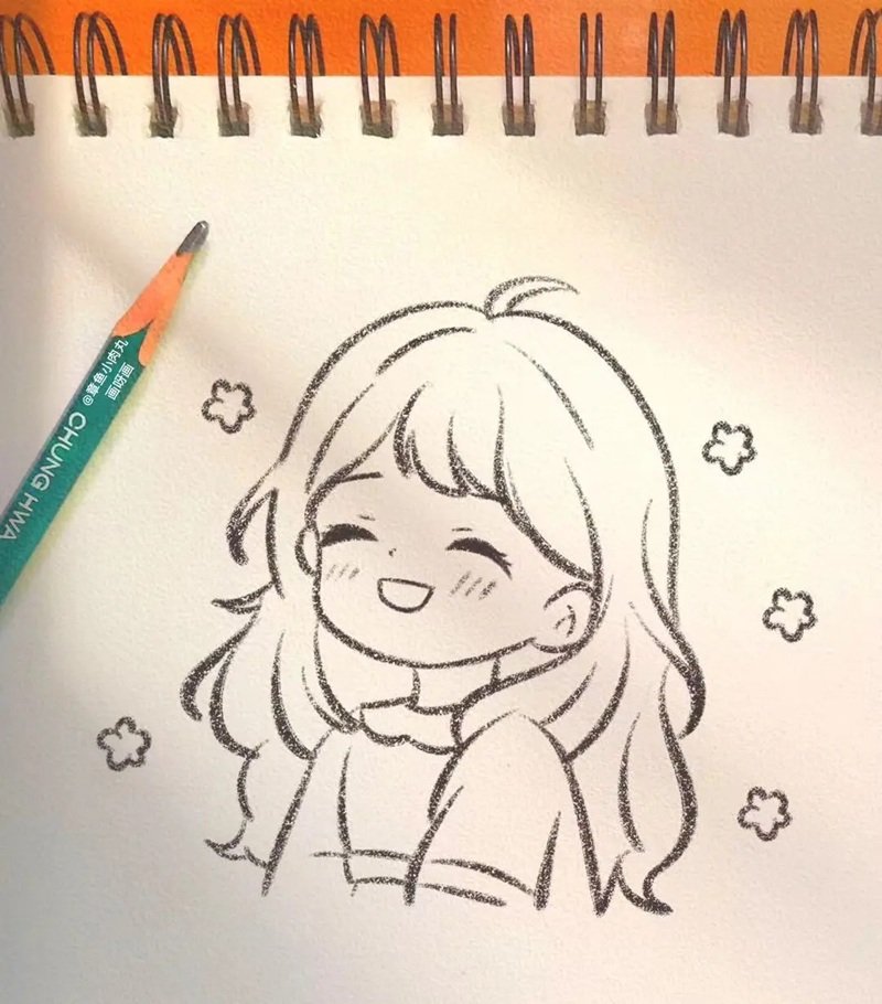 How to draw a smile easy
