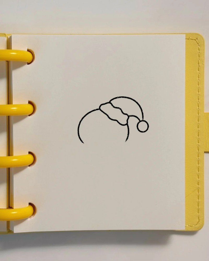 How to draw a snowman for kids 3