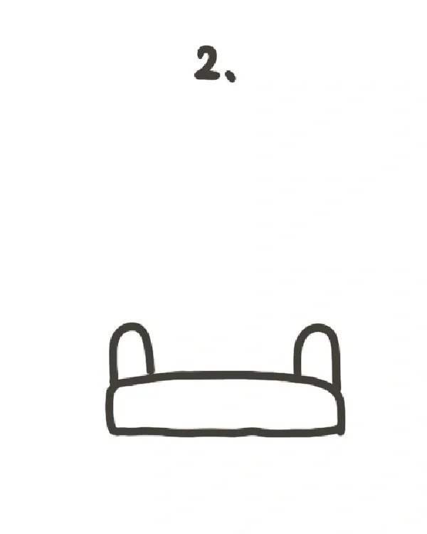 How to draw a sofa 2