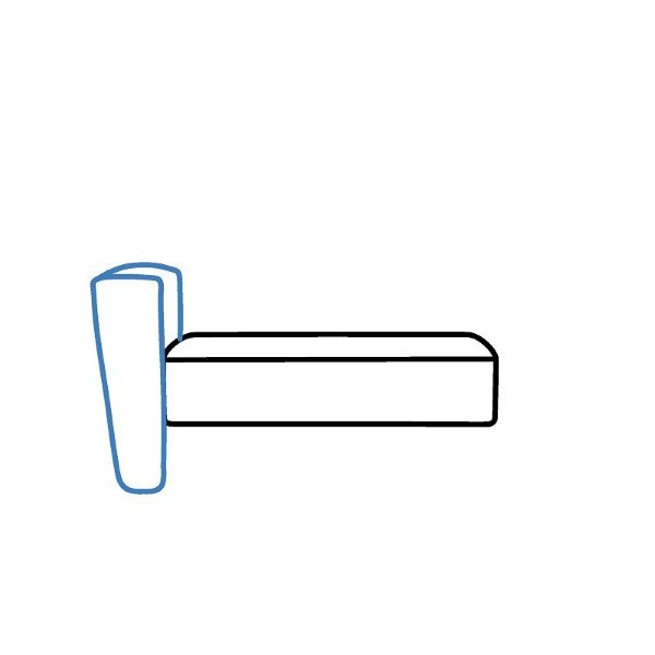 How to draw a sofa for kids 2