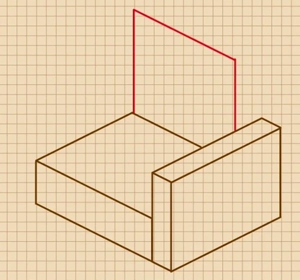 How to draw a sofa step by step 6