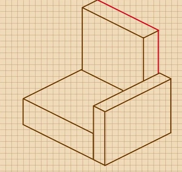 How to draw a sofa step by step 8