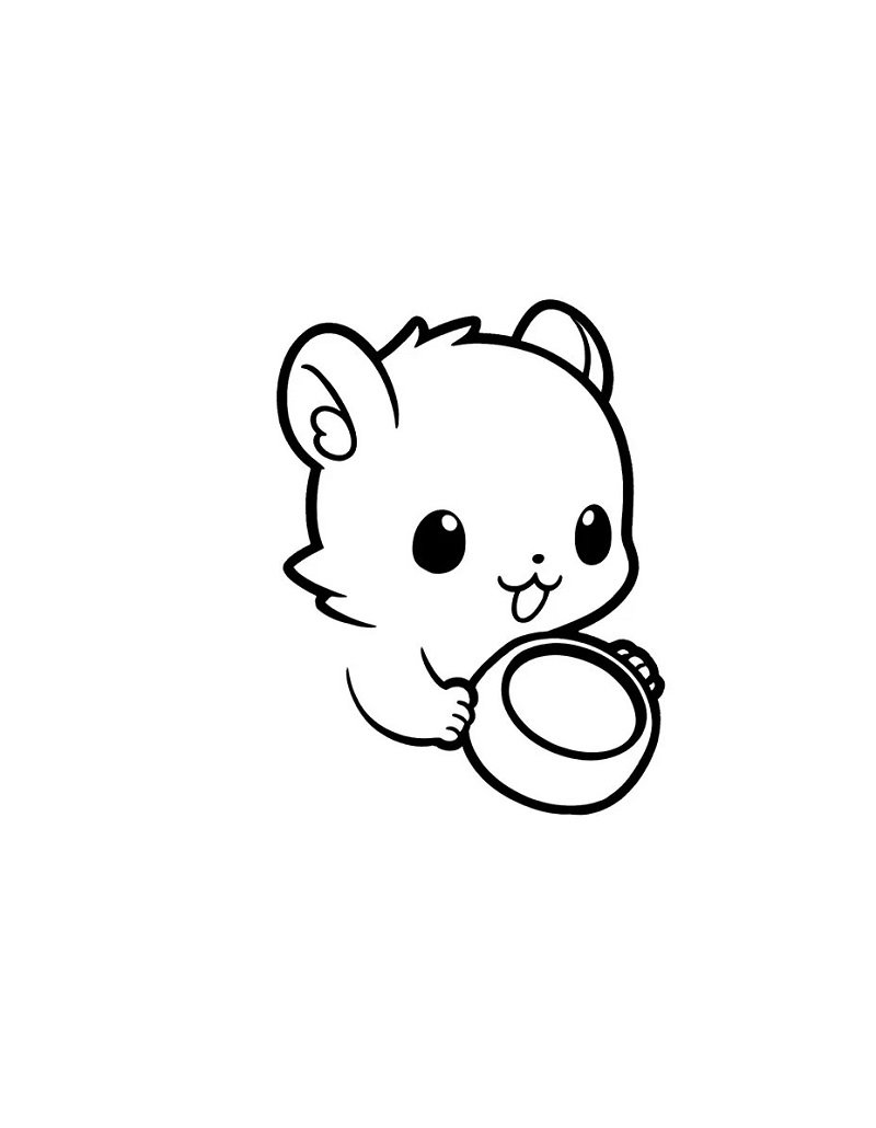 How to draw a squirrel easily 3