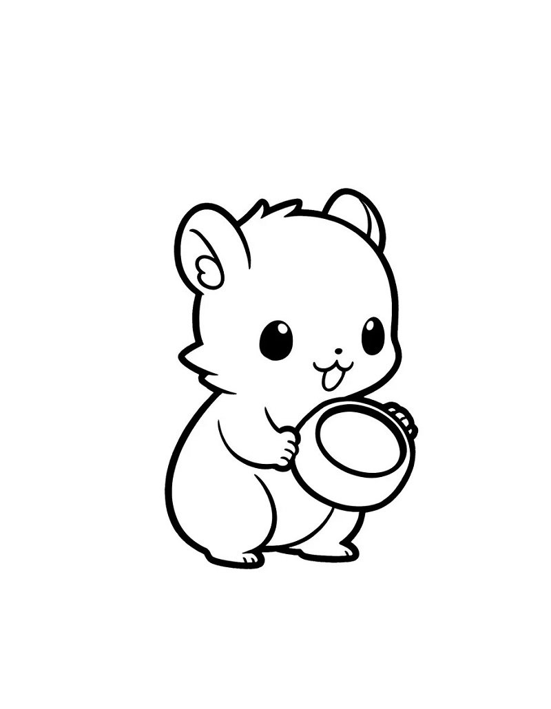 How to draw a squirrel easily 4