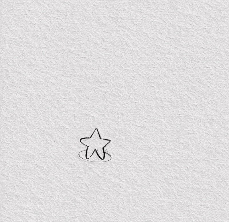 How to draw a star easy 1