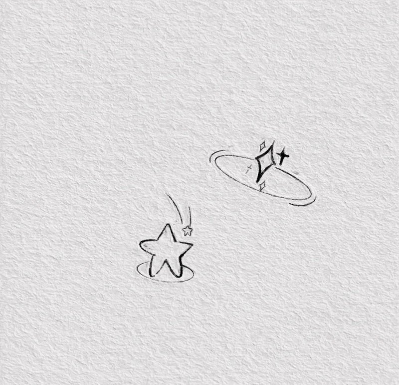 How to draw a star easy 4