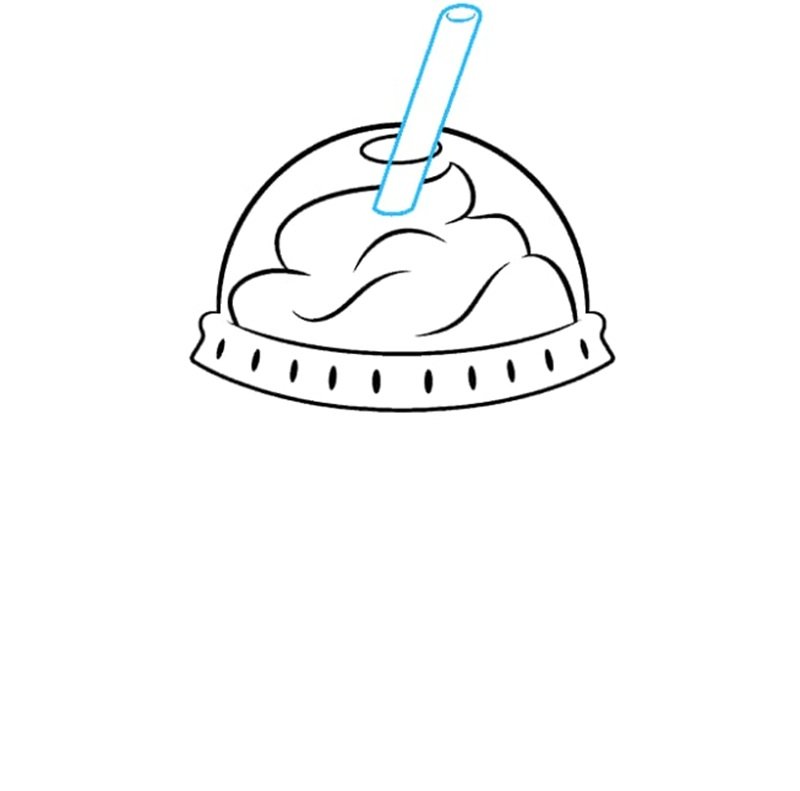 How to draw a starbucks coffee cup 4