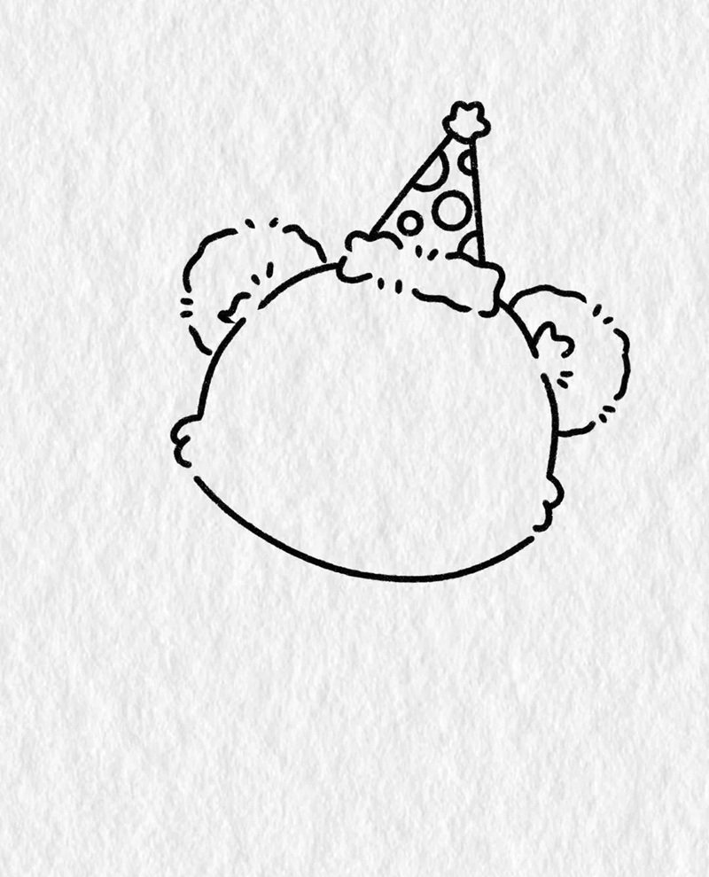 How to draw a stuffed bear cute 2