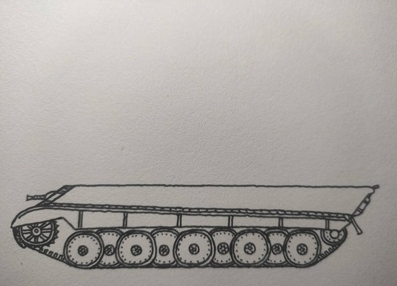 How to draw a tank easy 6 