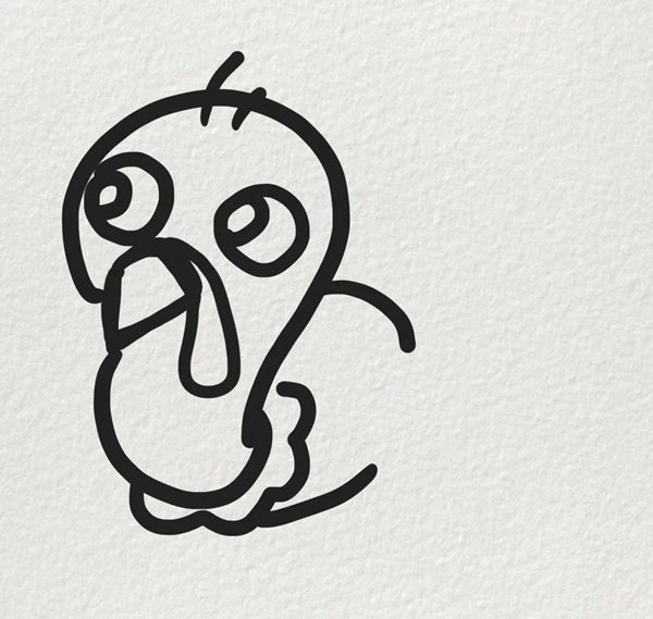 How to draw a Turkey easy 4