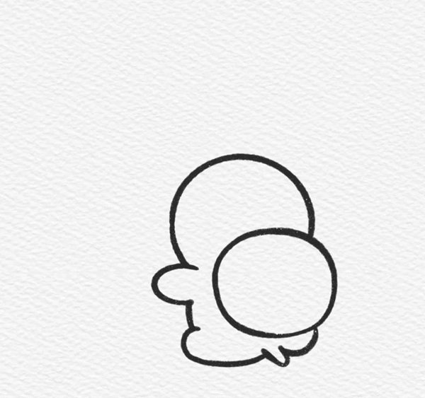 How to draw a turtle step by step 3