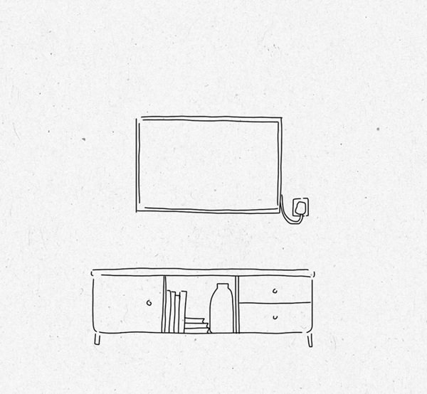 How to draw a tv 3