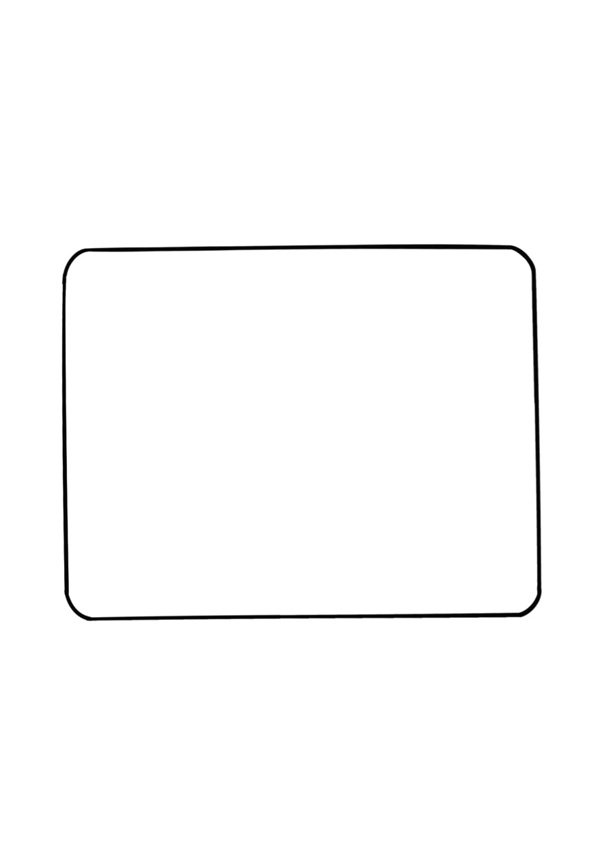How to draw a tv easy 1