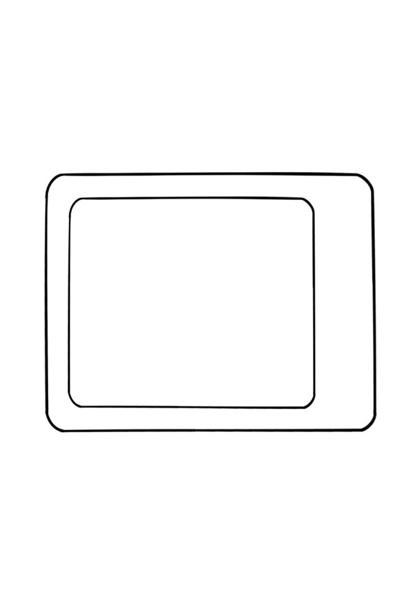 How to draw a tv easy 2