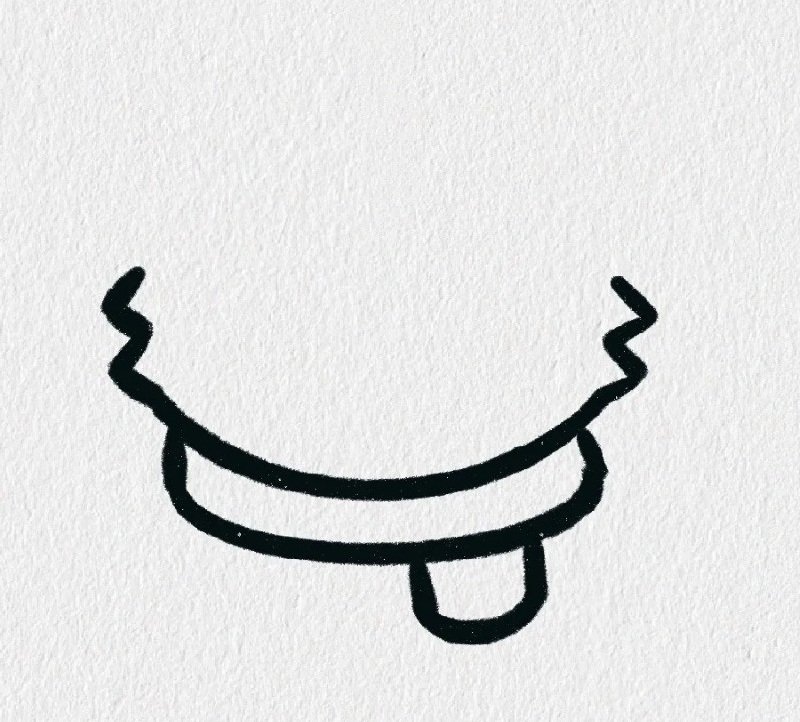 How to draw a Wolf easy cute 3