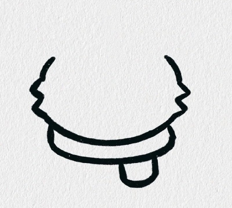 How to draw a Wolf easy cute 4