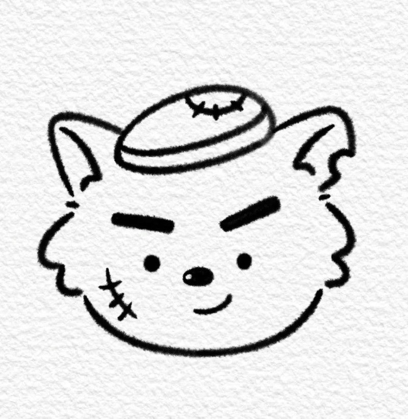 How to draw a Wolf easy steps 5