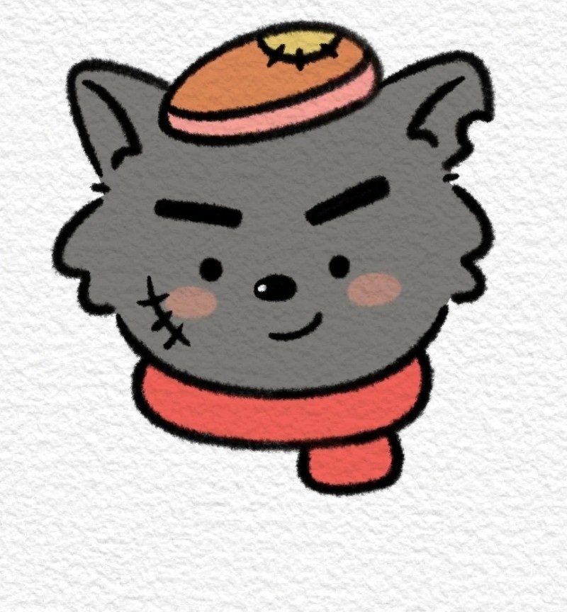 How to draw a Wolf easy steps