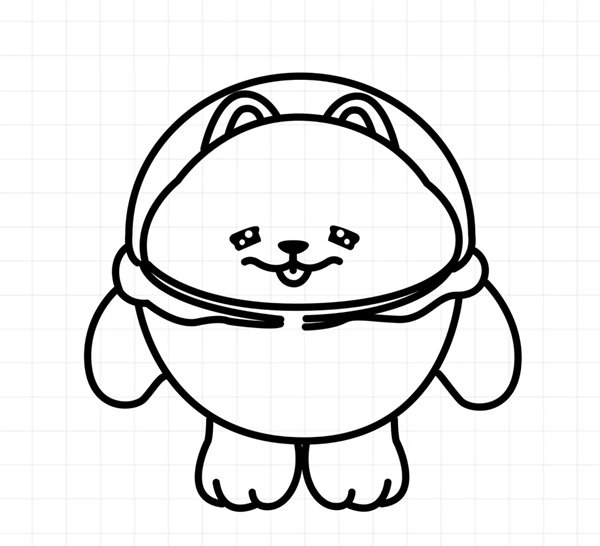 How to draw an Astronaut 6