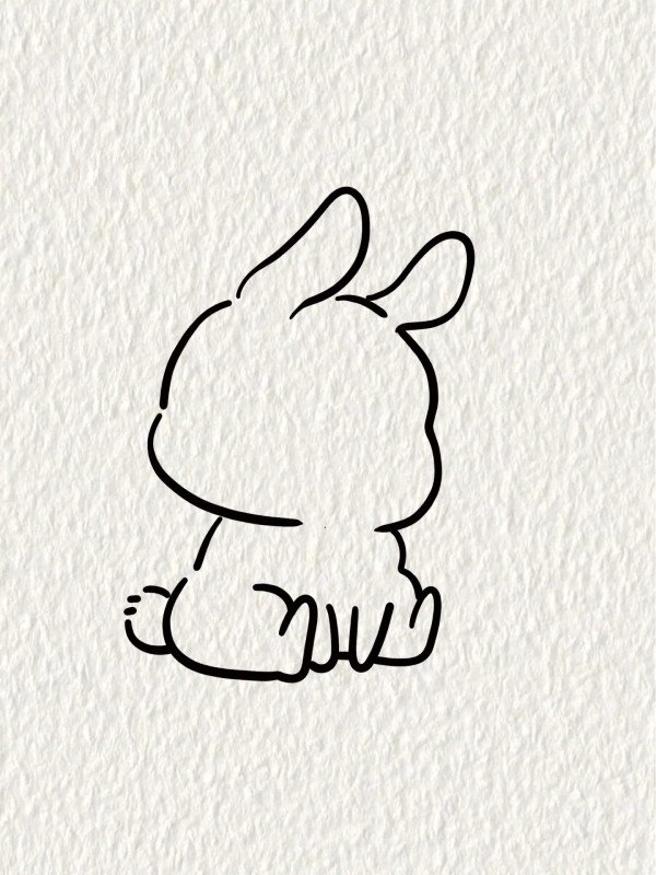 How to draw an easter bunny 3