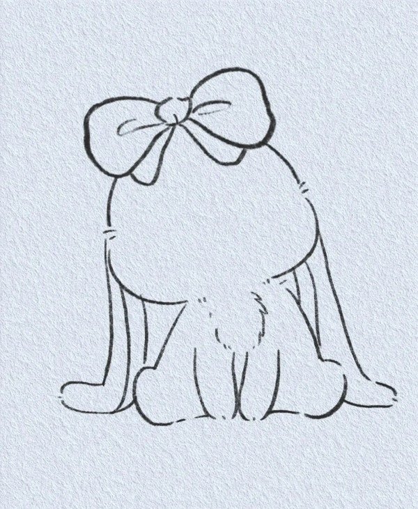 How to draw an easter bunny beautiful  5