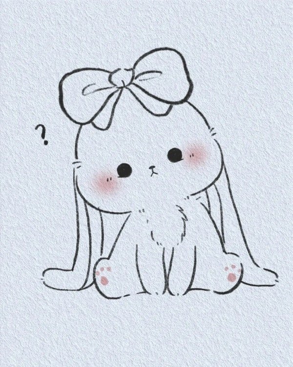 How to draw an easter bunny beautiful 