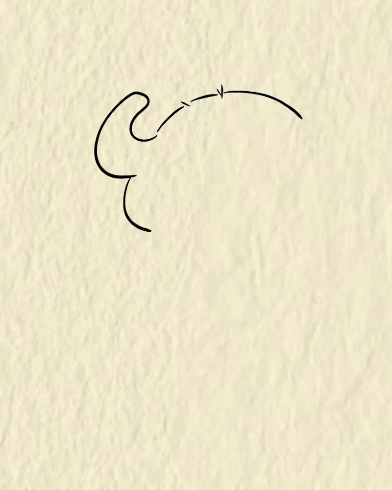How to draw an easy elephant 1