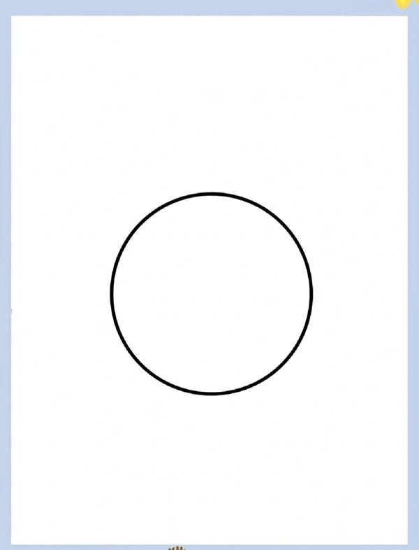 How to draw an easy turtle 1