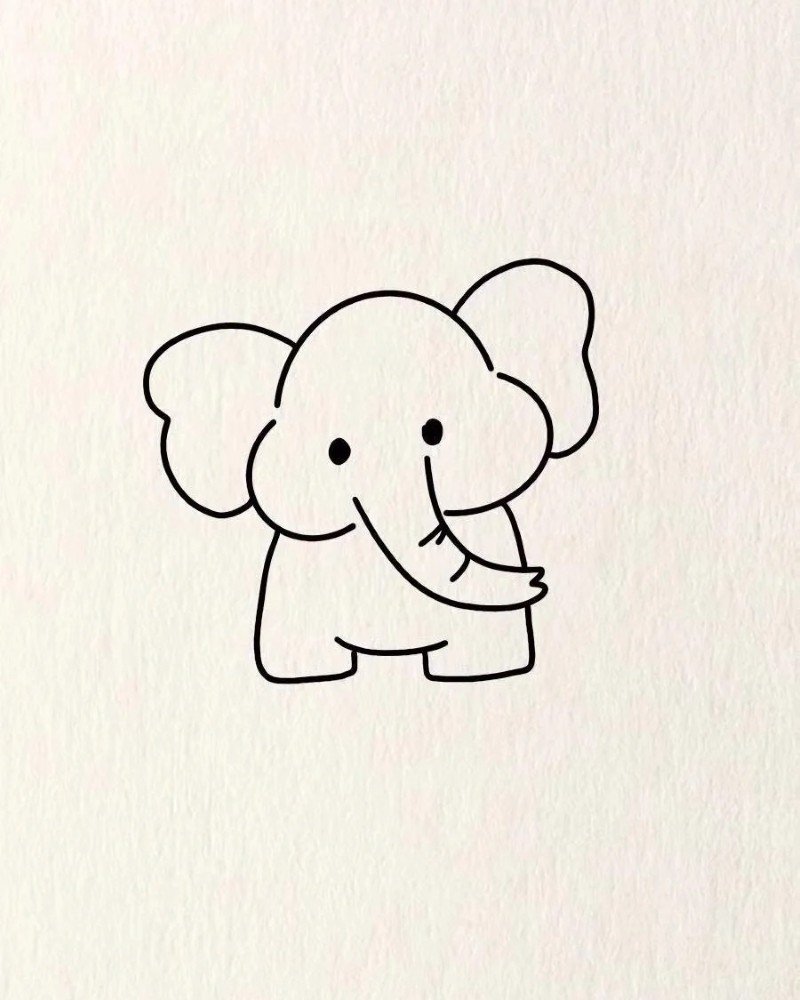 How to draw an elephant 4