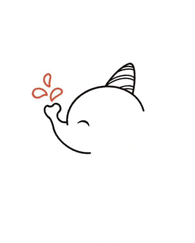 How to draw an elephant easy 6