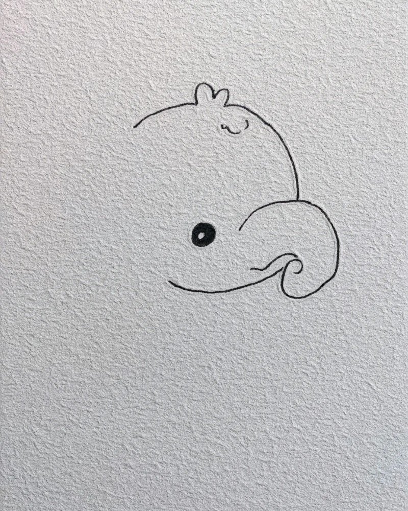 How to draw an elephant easy step by step​ 3