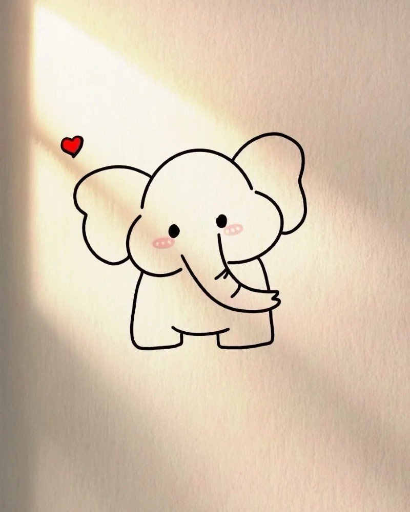 How to draw an elephant