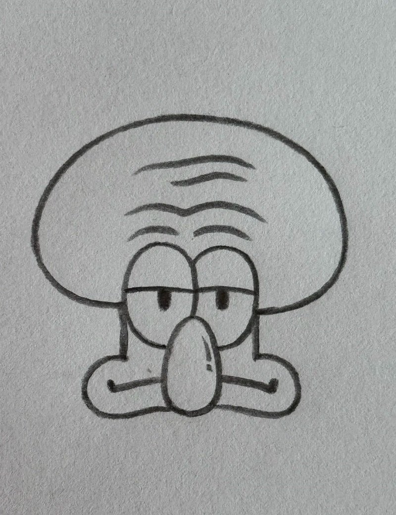 How to draw an Octopus easy 3