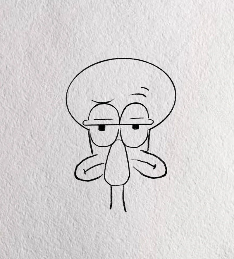 How to draw an Octopus for kids 5