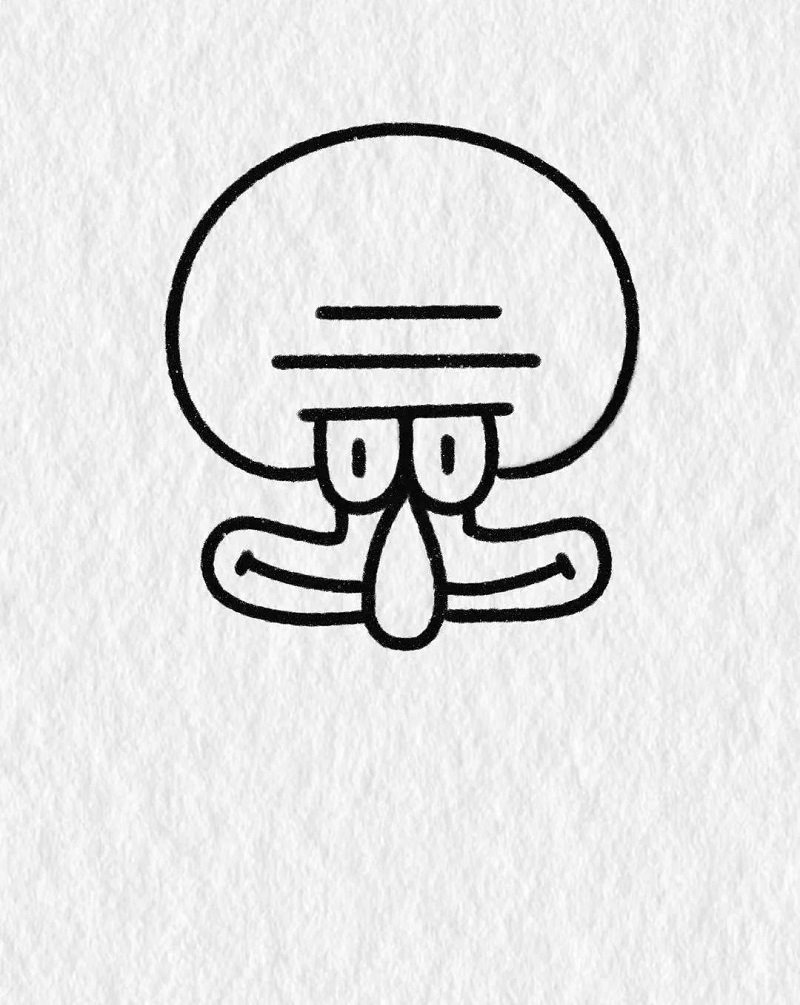 How to draw an Octopus for kids easy 3