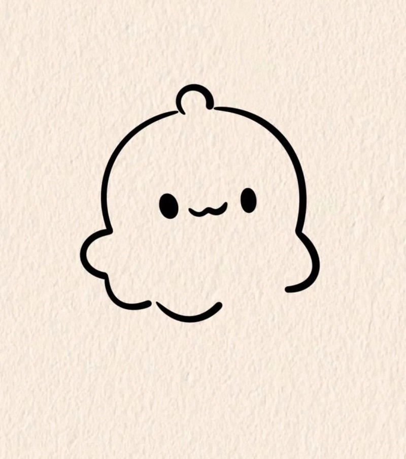 How to draw an Octopus for kids step by step 3