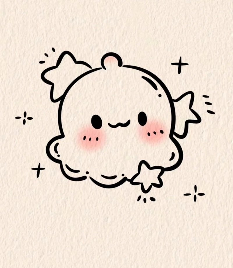 How to draw an Octopus for kids step by step