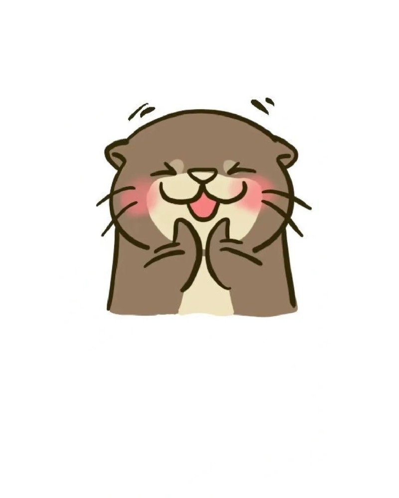 How to draw an otter