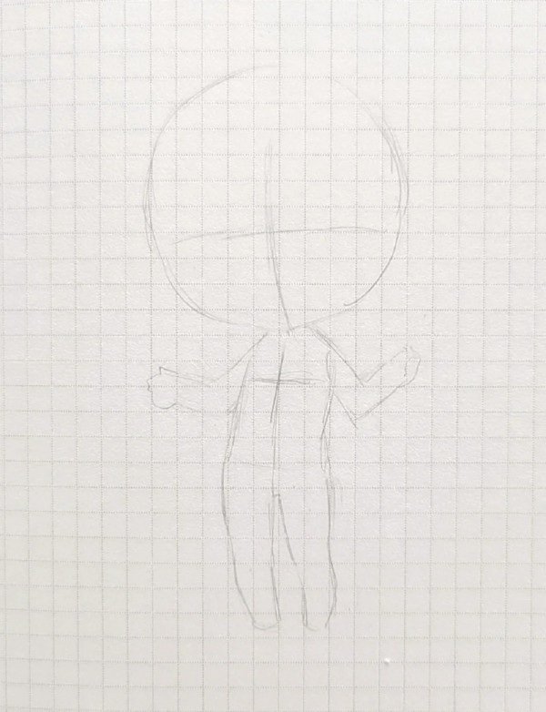 How to draw chibi hatsune miku 1