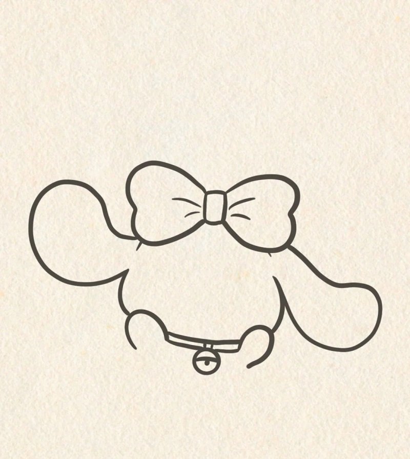 How to draw cinnamoroll cute 6