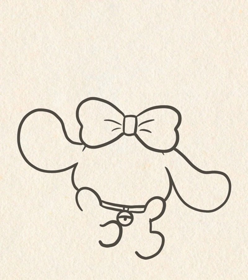 How to draw cinnamoroll cute 7