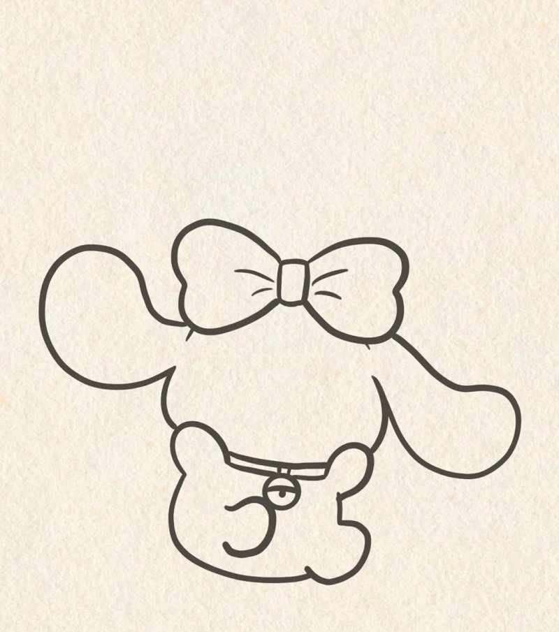 How to draw cinnamoroll cute 8