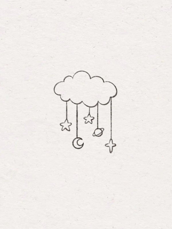 How to draw clouds easy 3